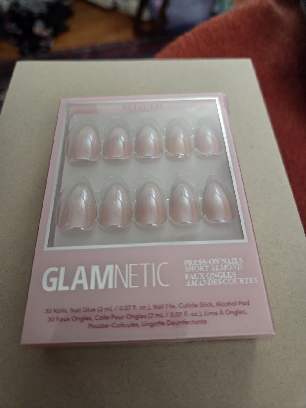 Fianced Press-On Short Almond Nails
